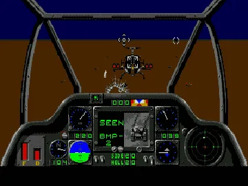 Gunship (Europe) screen shot game playing